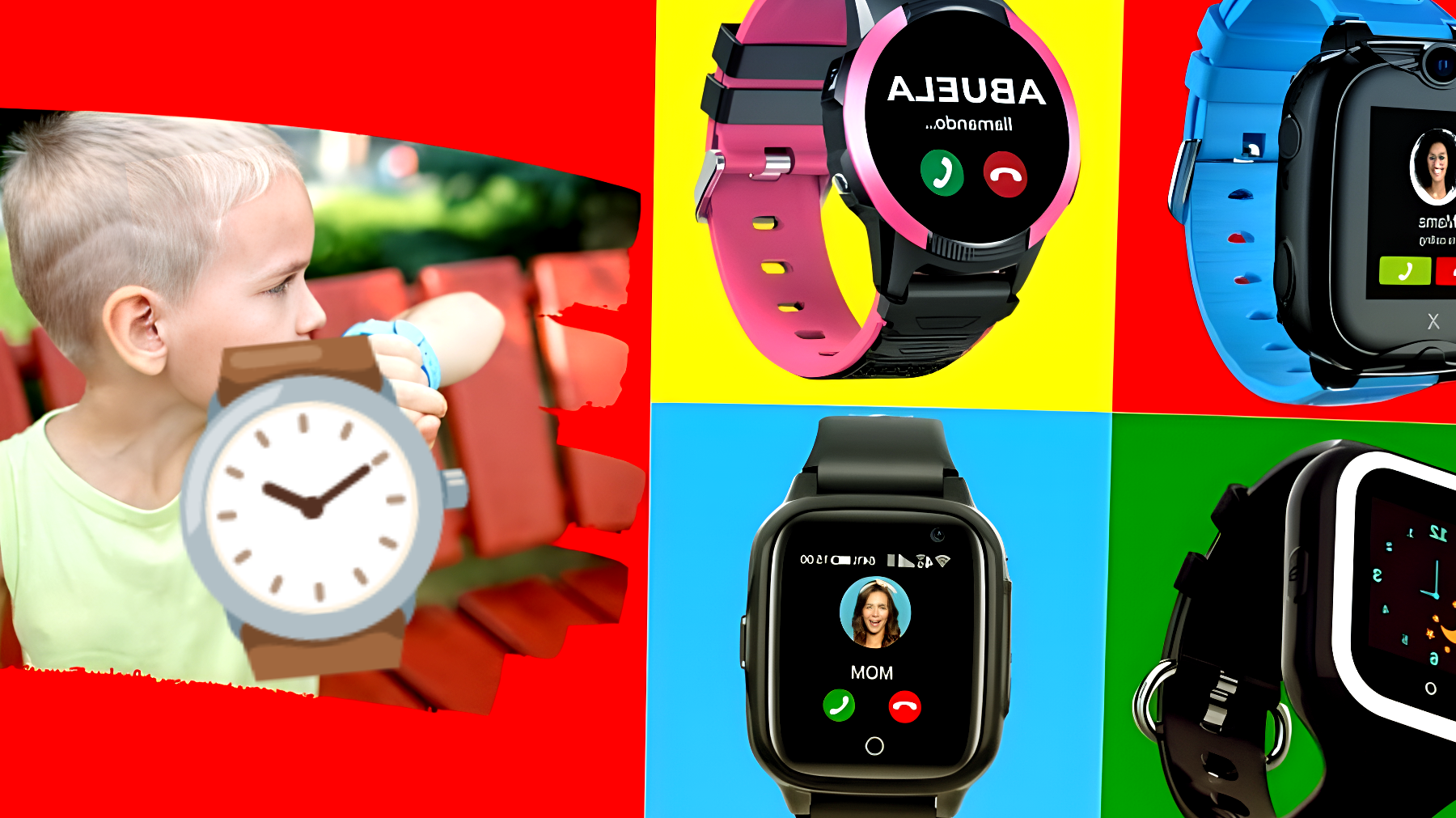 Descubre cuáles son los 10 relojes que podrían salvar la vida de tu hijo con GPS y llamadas