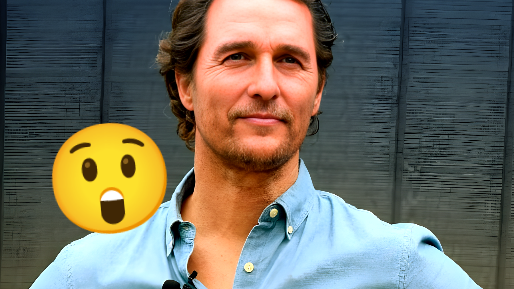 Matthew McConaughey y su encuentro con una abeja: "Su rostro genera alarma"