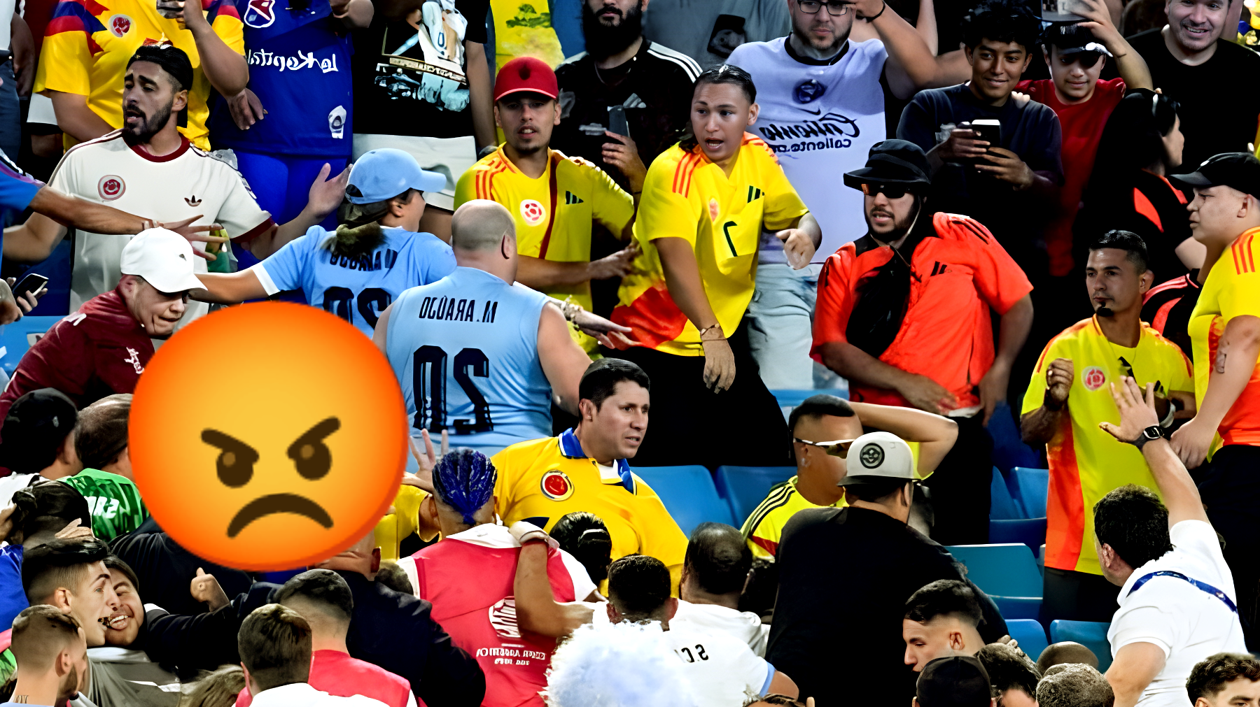 En medio de la Copa América, ¿qué pasó realmente tras la semifinal entre Colombia y Uruguay? "Había niños presentes"